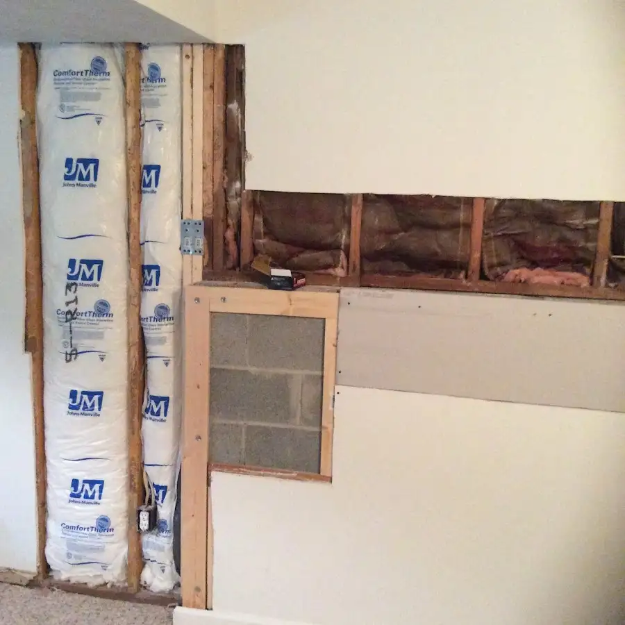 Wall insulation replacement during Structural Drying in Palm Springs